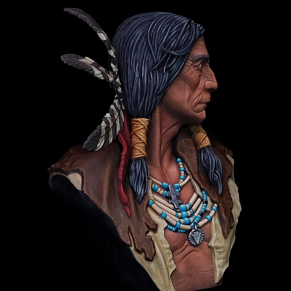Native American Bust