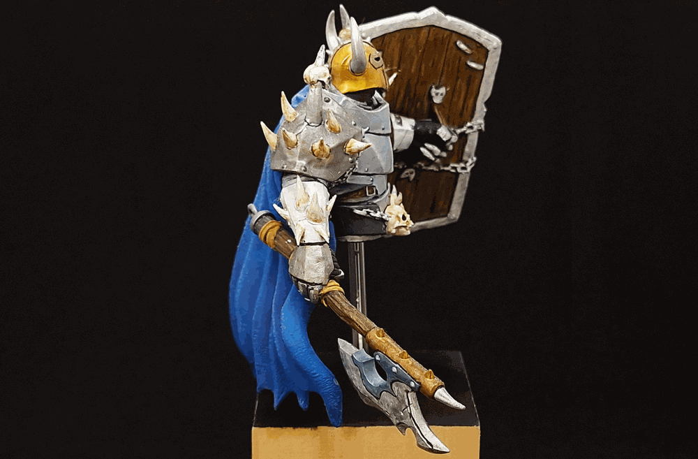 Busto – Kalsour, O Cavaleiro da Escuridão