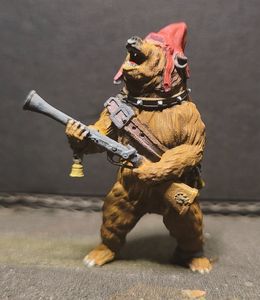 Urso Com Mosquete 30mm