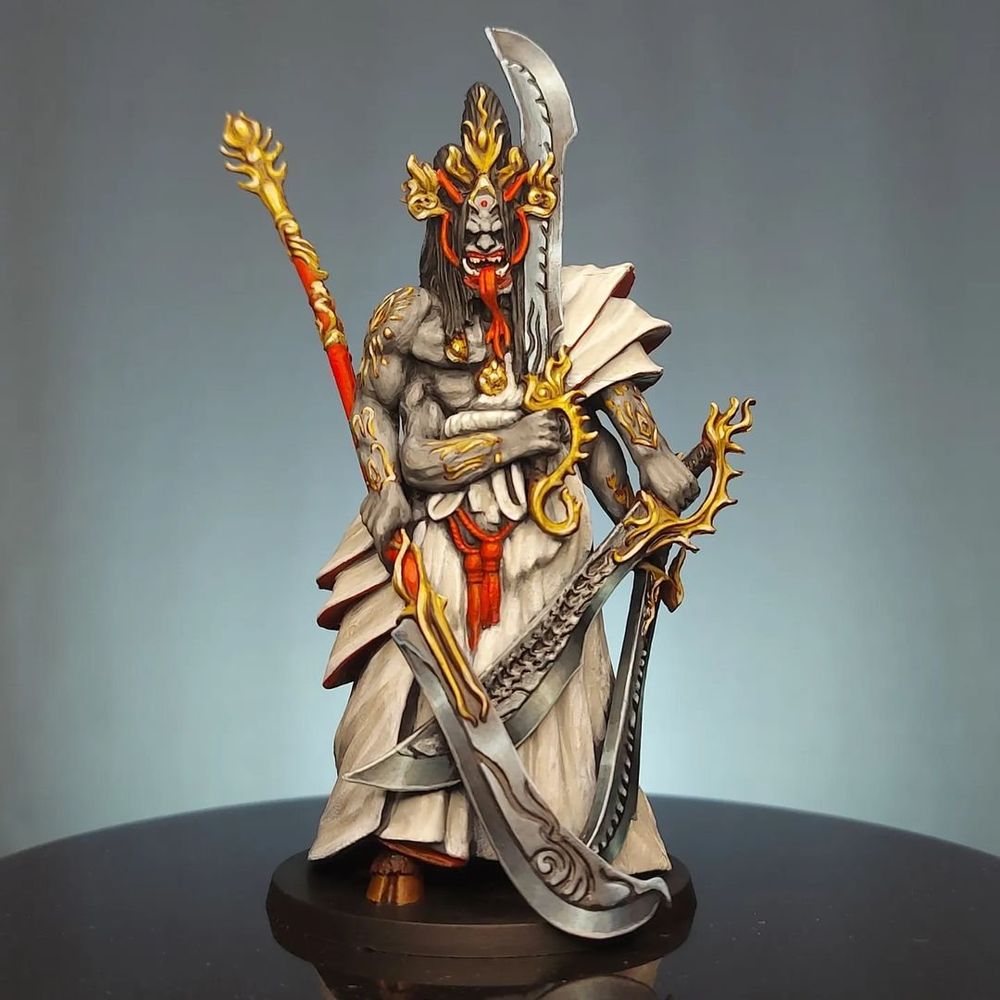 The Oni of Plagues, do boardgame Rising Sun