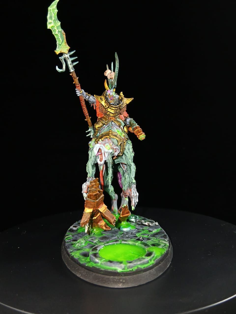 Skaven - Clawlord on a Gnaw-beast