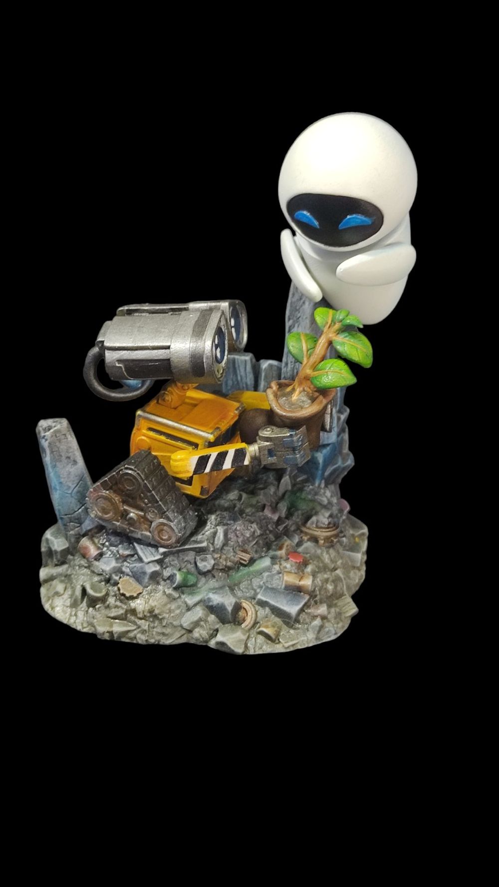 Wall-e and Eve Nomnom Figures