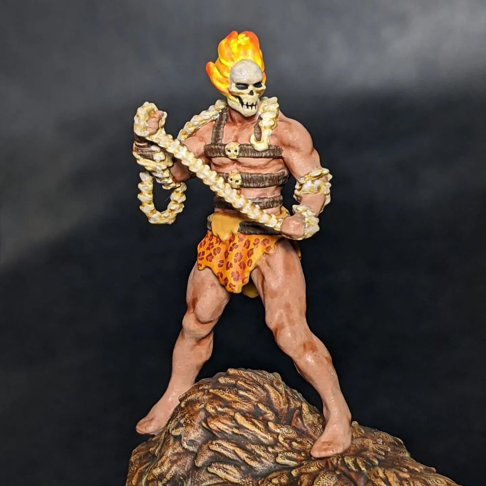 Prehistoric Ghost Rider