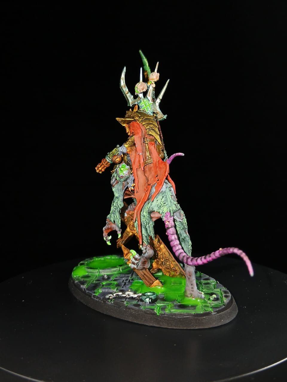 Skaven - Clawlord on a Gnaw-beast