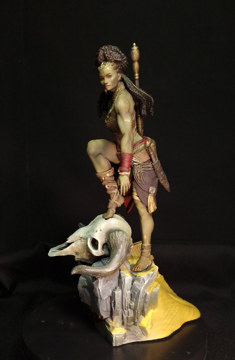 Fierce Elzebe the Warrior Queen Dark horrors of "The Fairest of them all