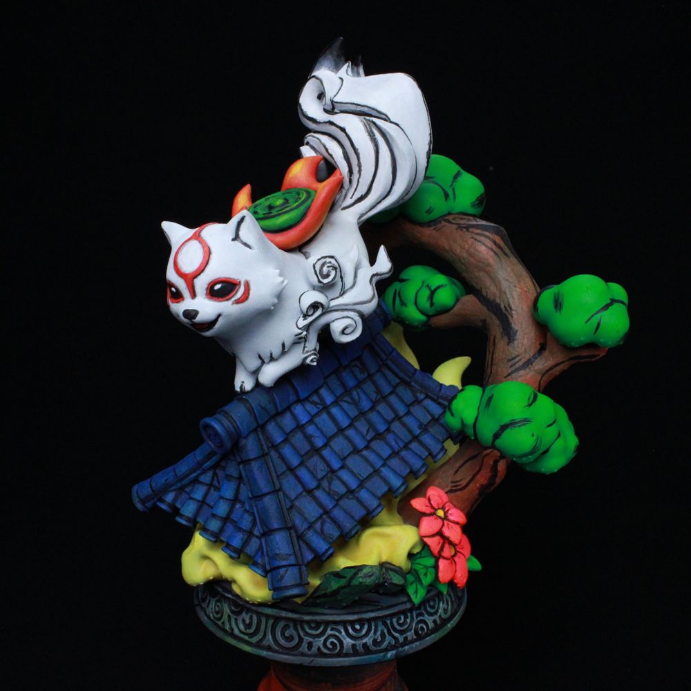 Chibi Amaterasu - Okami - Nom Nom Figures