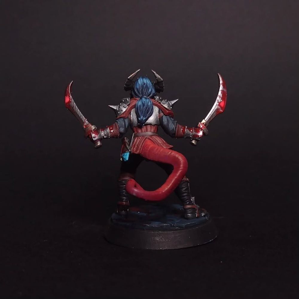 Tiefling Lutadora
