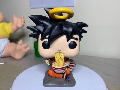 Goku Eating Noodles Funko