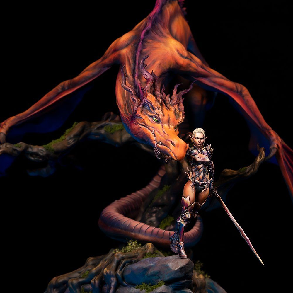 Elf and the Dragon