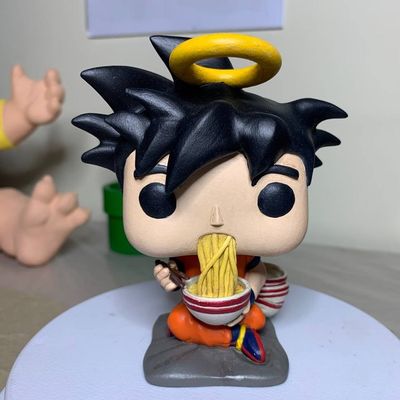 Goku Eating Noodles Funko