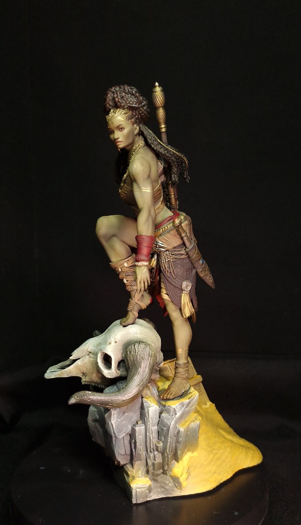 Fierce Elzebe the Warrior Queen Dark horrors of "The Fairest of them all
