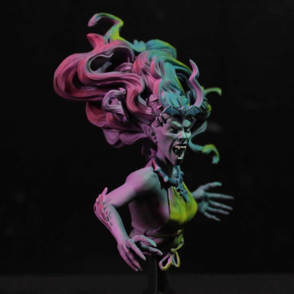 Marishka - The incarnation of night - Color version