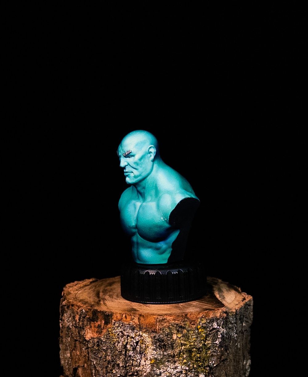 Green bust