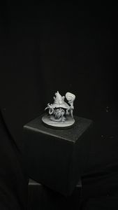 The Little Wizard, a black and white study