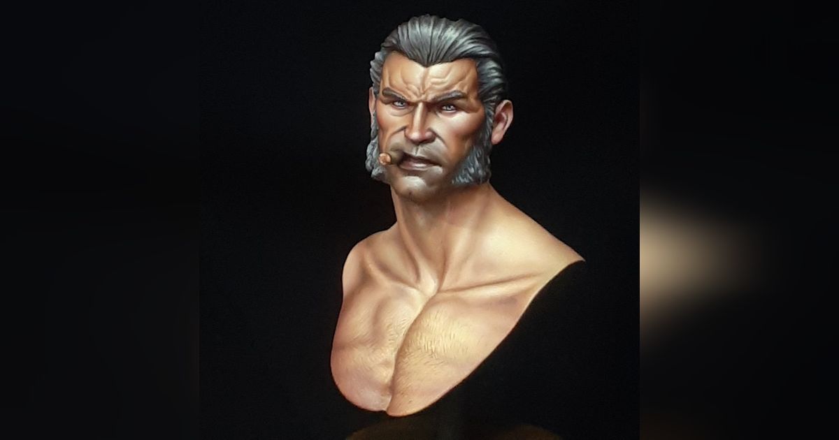 Logan Academic Bust MiniatureNation
