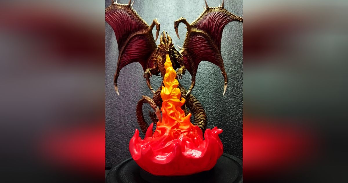 Golden Dragon Tanares Adventures MiniatureNation