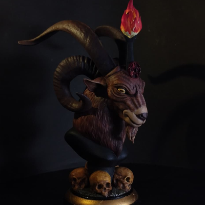 Baphomet - busto (12cm)