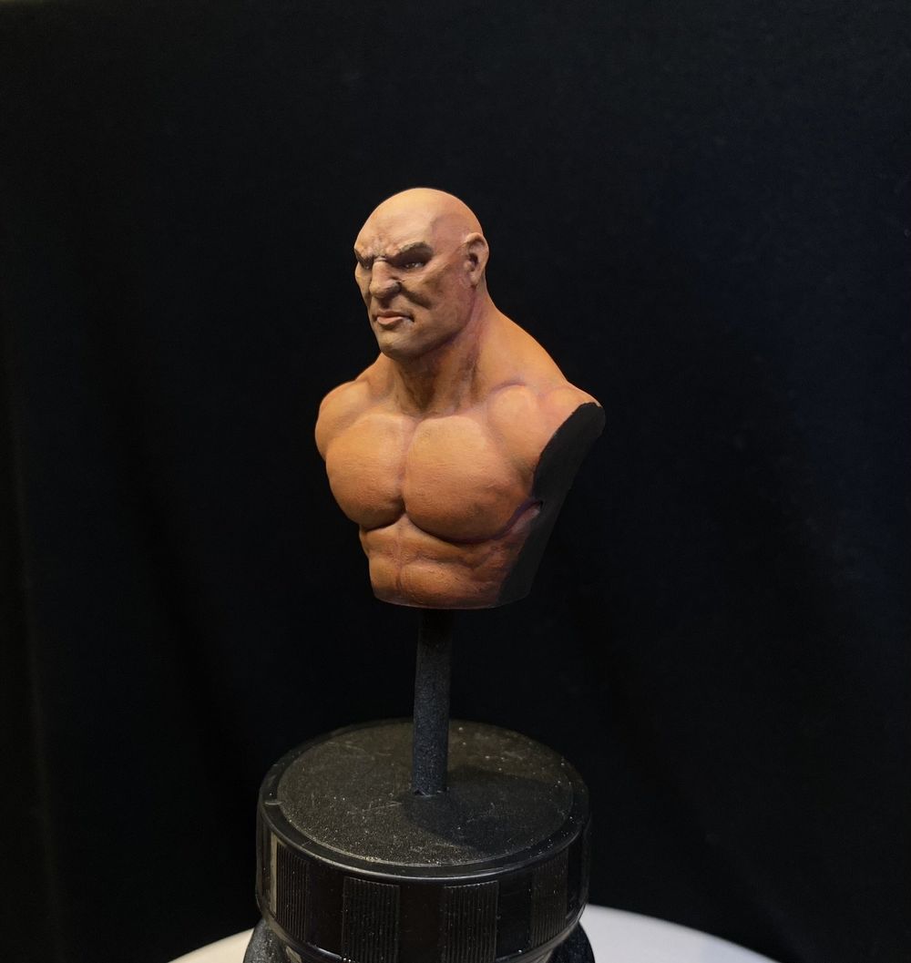 paint along - bust - skin