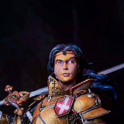 Busto guerreira
