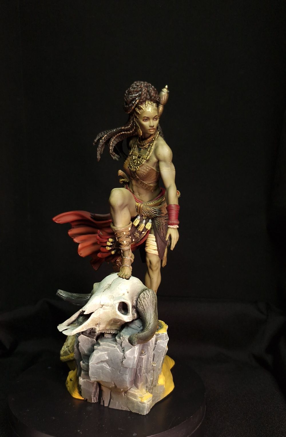 Fierce Elzebe the Warrior Queen Dark horrors of "The Fairest of them all