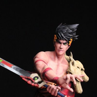 Busto Zagreus - Hades - H3llcreator