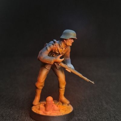 Soldado do grupo de observação alemão