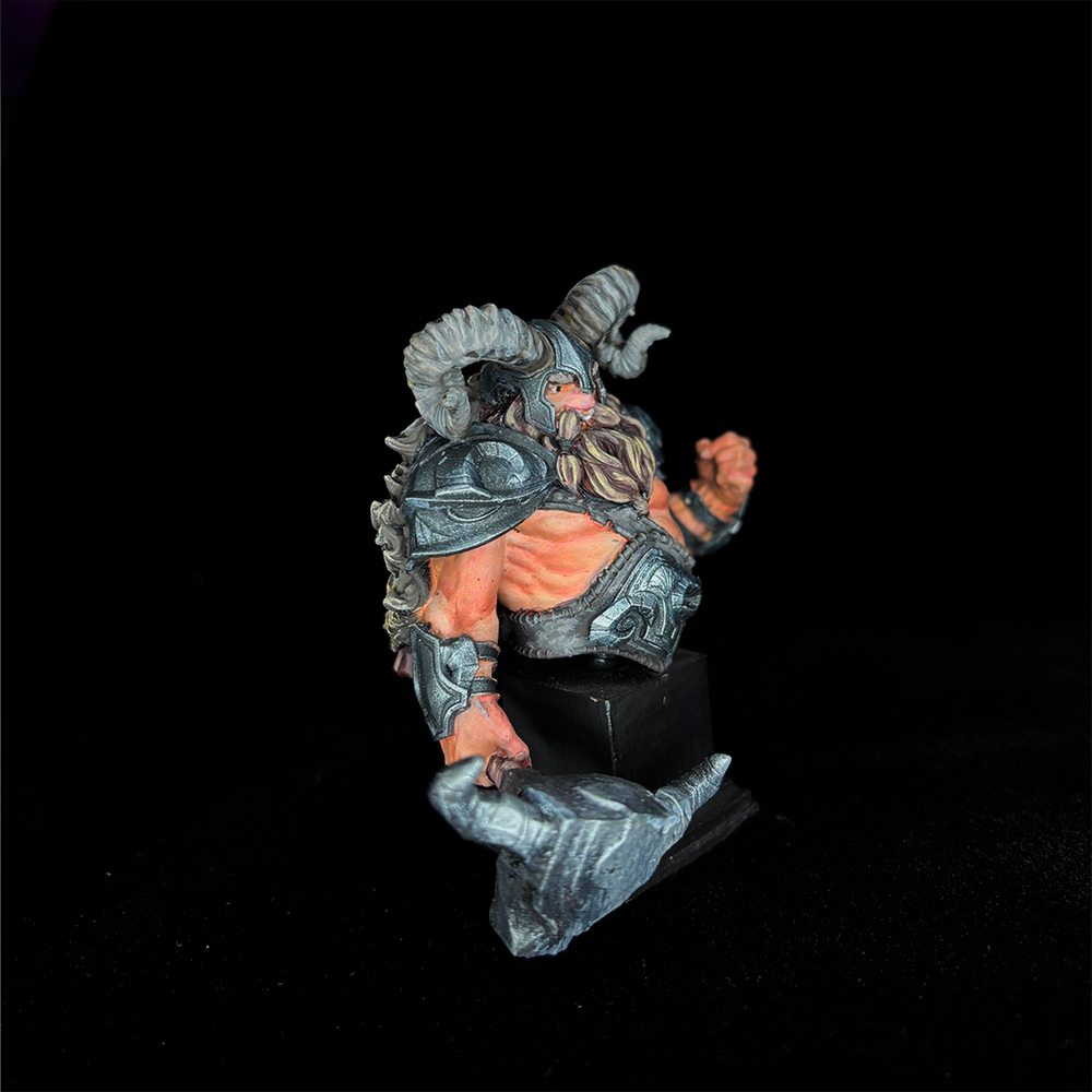 Weregoat humanoid form bust