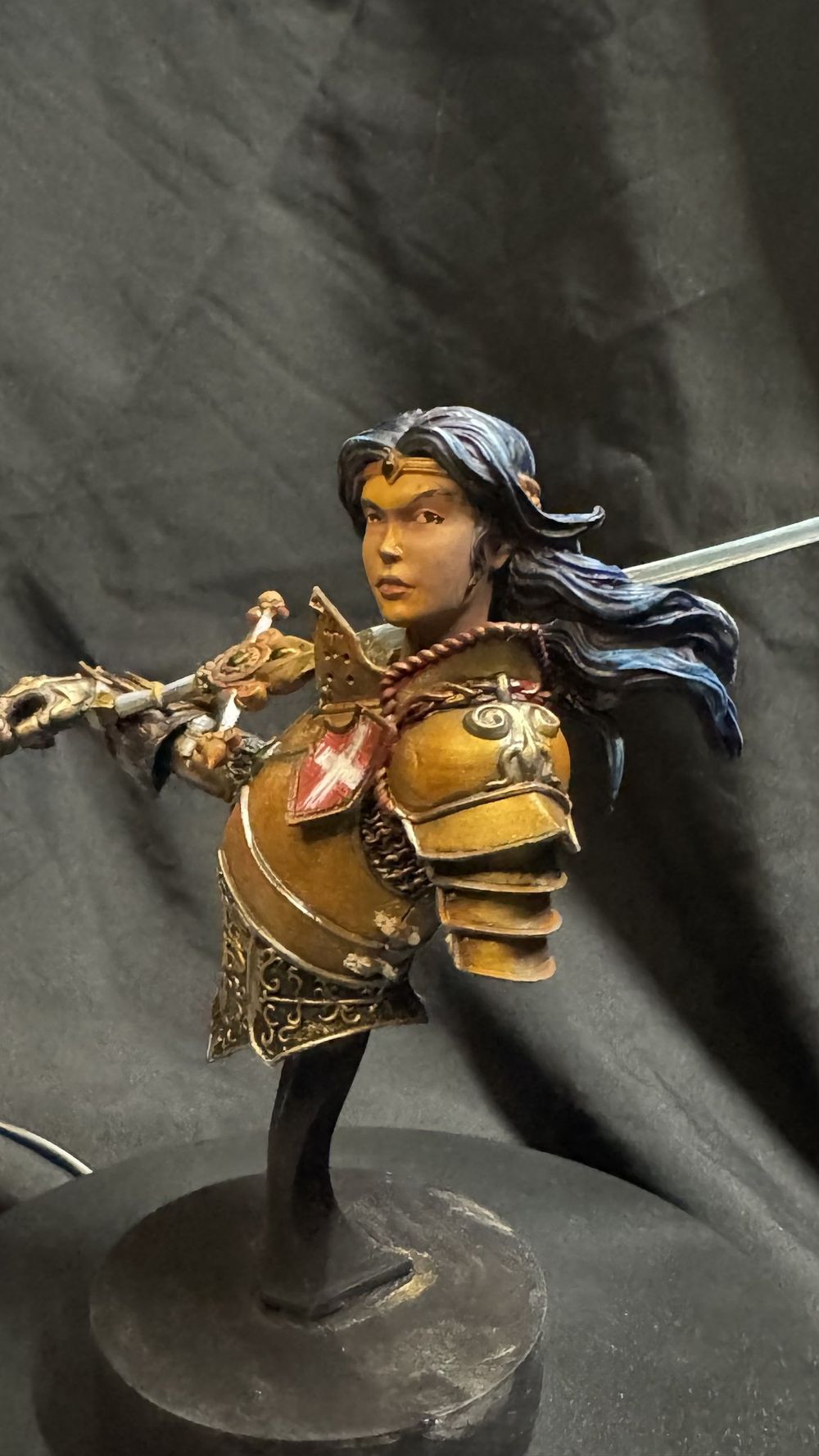 Busto guerreira
