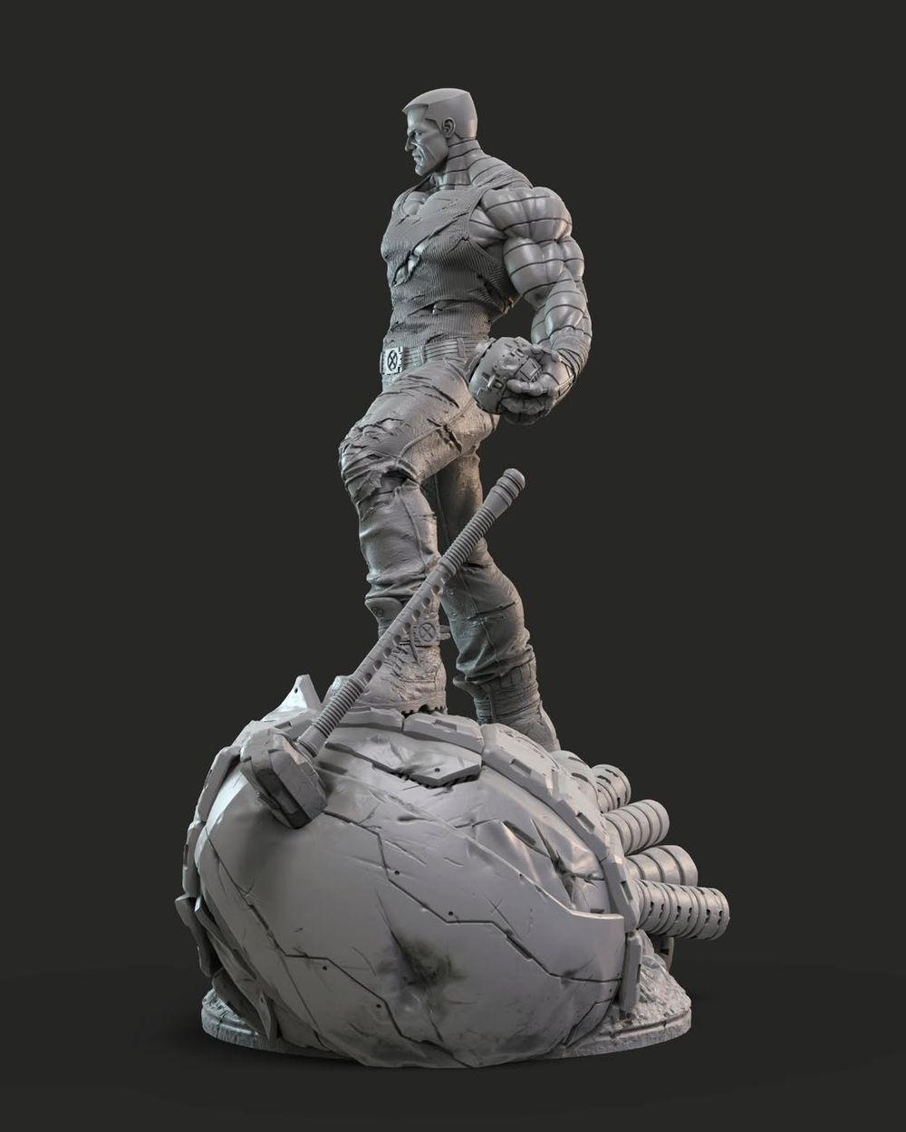 3d miniature character table top