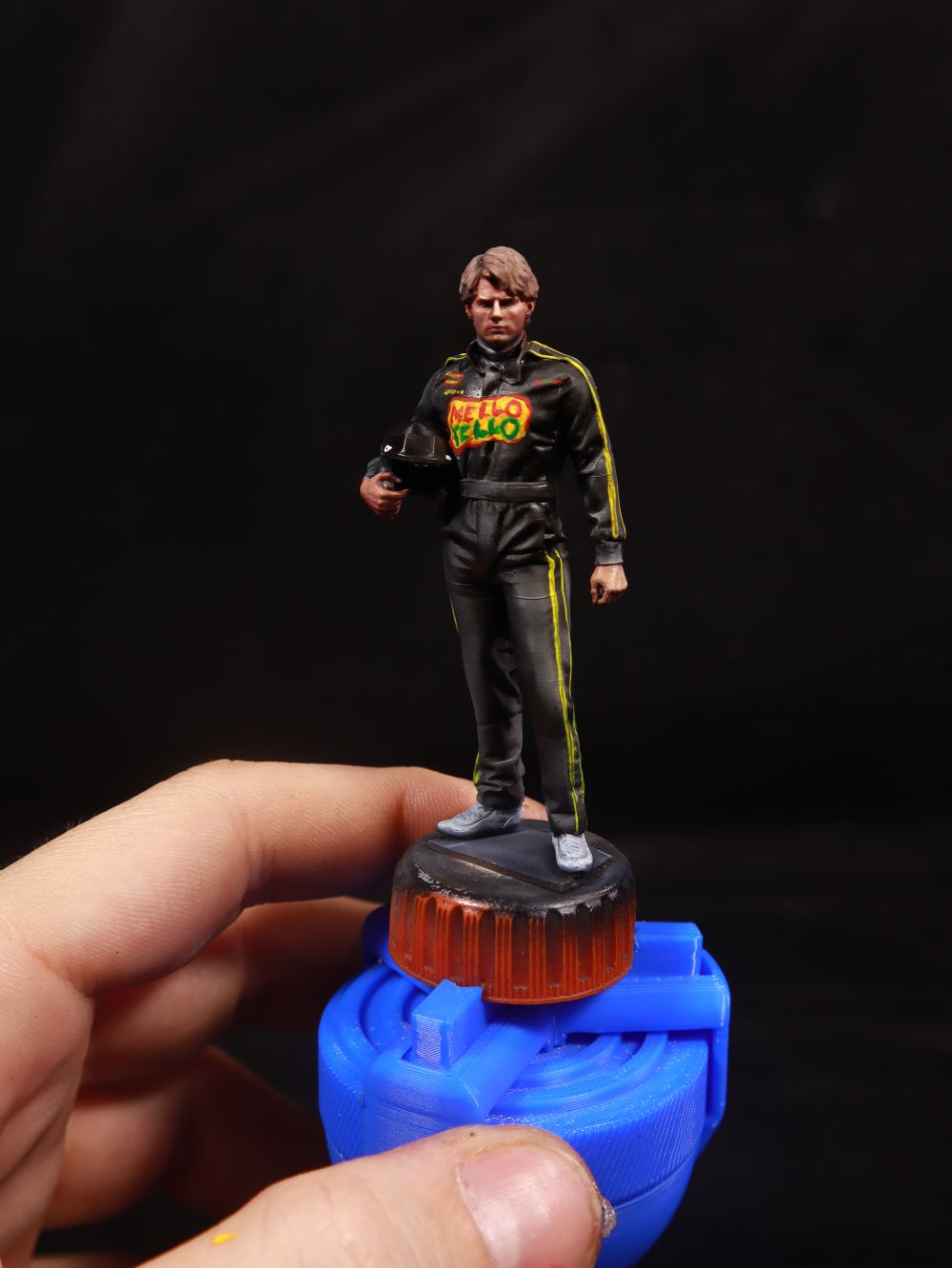 Tom Cruise, em "Dias de Trovão", escala 1/24